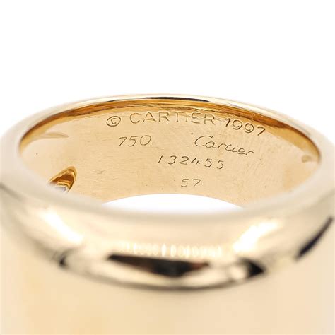 bague jonc imitation cartier